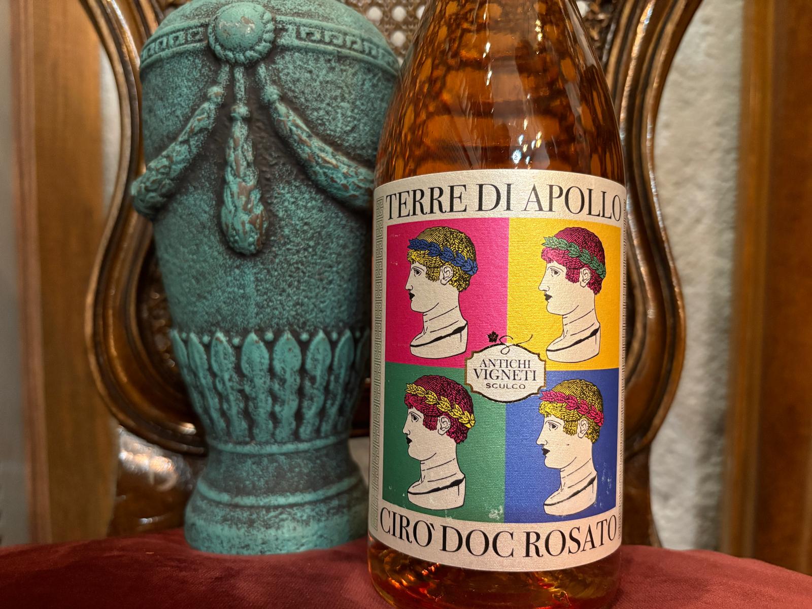 Antichi Vigneti F.lli Sculco – Terre di Apollo Rosato – 2024 – 93 Points ZWC 